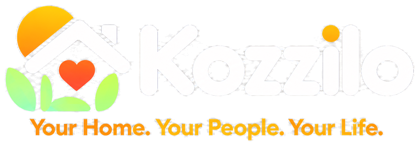 Kozzilo — Your Home. Your People. Your Life.